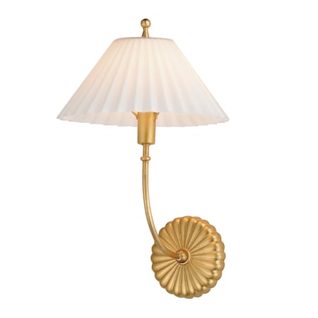 Maxim Lighting Kismet 1-Light Wall Sconce, Gold Leaf 18310SWGL